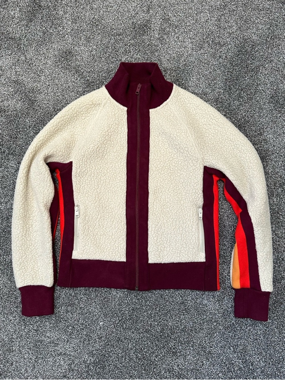 Aritzia Wilfred Free Sherpa Sweater in Coyote